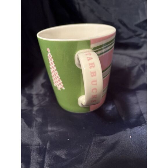 Starbucks Mug Holiday 2007 Coffee Cup Christmas Tree 10 oz New No Box - Picture 4 of 10